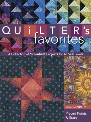 cover image of Quilter's Favorites—Pieced Points & Stars